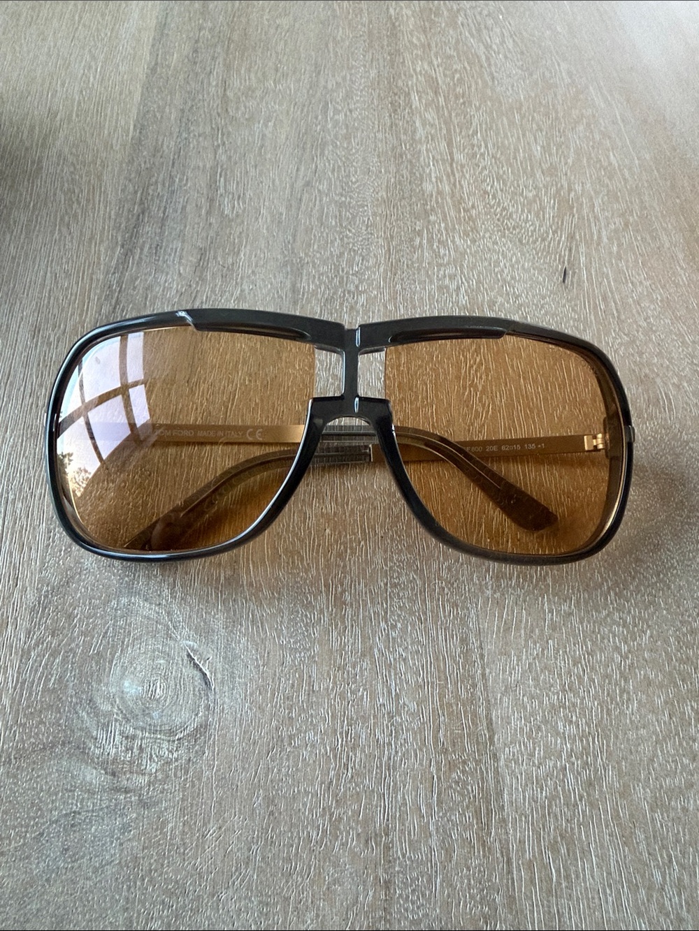 Tom Ford Caine Aviator Sunglasses